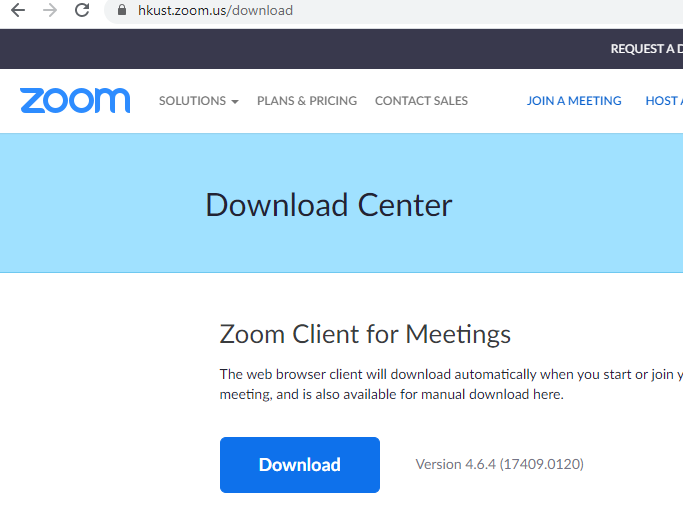 zoom client download windows